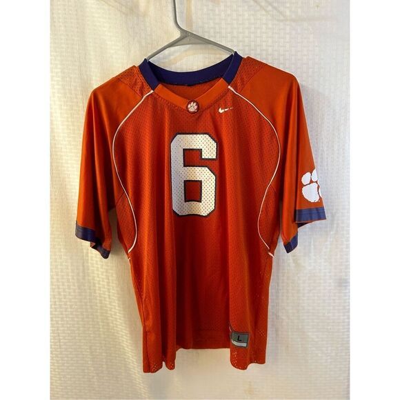 Clemson team Nike Jersey #6 youth large Orange - Picture 1 of 8